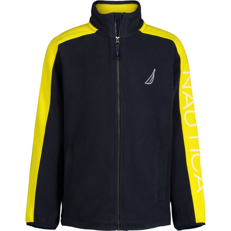 Nautica Boys' Nautex Fleece Jacket (8-20) L6J4L1072 Aquadream
