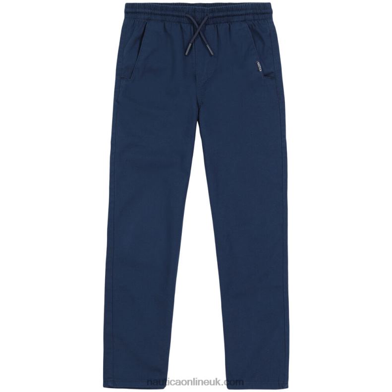 Nautica Boys' Pull-On Pant (8-20) L6J4L1054 Bright Cobalt