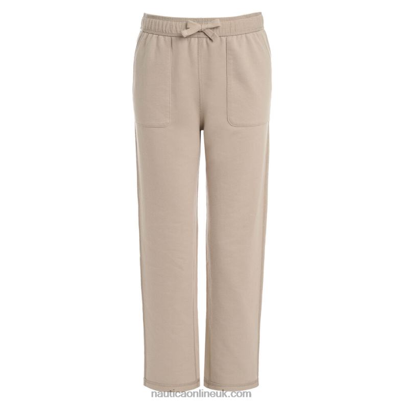 Nautica Boys' Super Soft Knit Pant (8-18) L6J4L1219 Dark Brown Heather