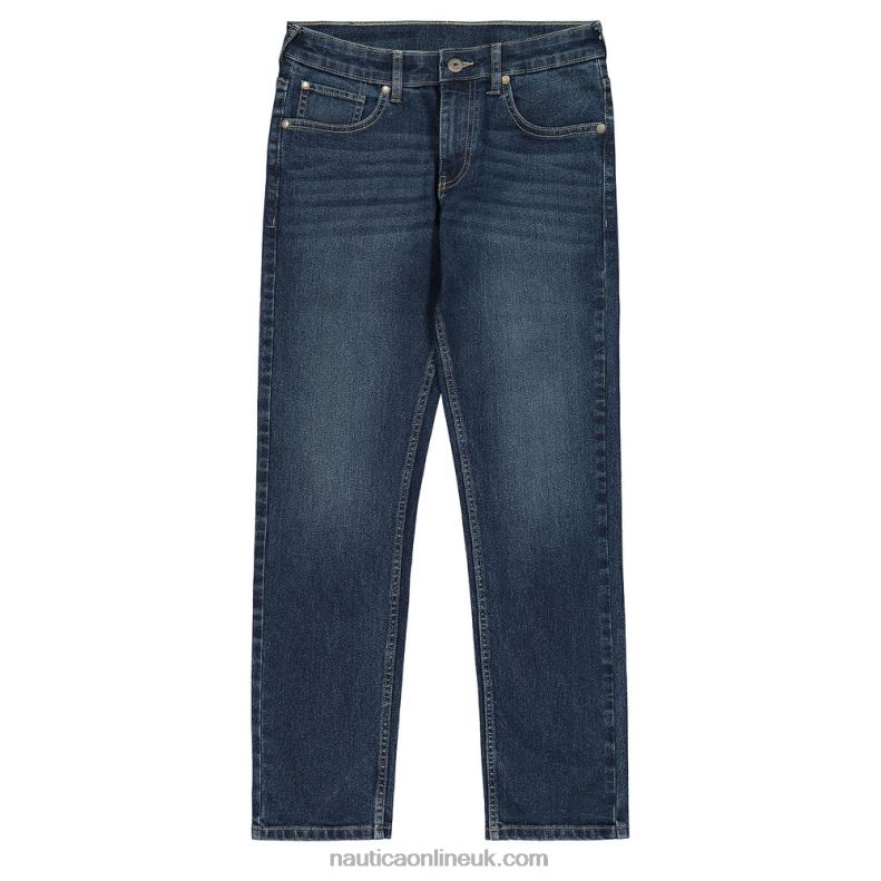 Nautica Toddler Boys' Straight Denim (2T-4T) L6J4L1104 Deep Navy Heather