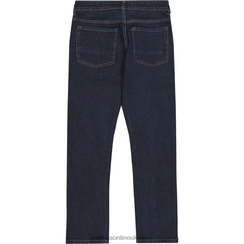 Nautica Toddler Boys\' Straight Fit Denim (2T-4T) L6J4L1155 Dock Blue