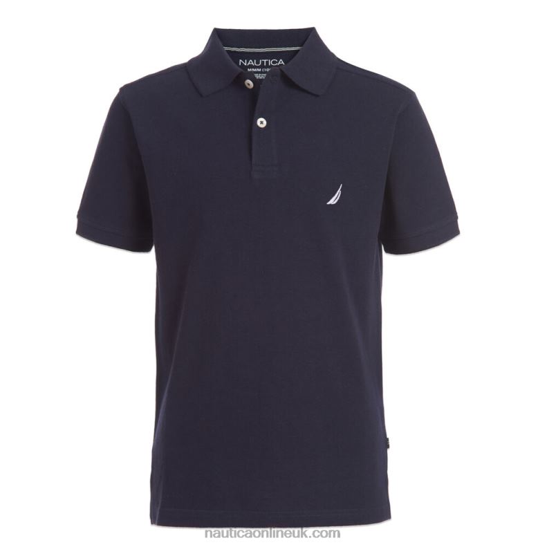 Nautica Little Boys' Classic Deck Polo (4-7) L6J4L1061 Aquadream