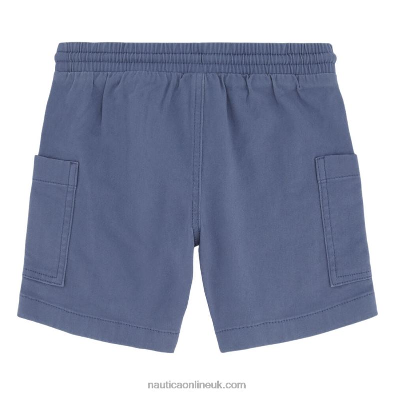 Nautica Boys\' Pull-On Cargo Short (8-20) L6J4L1076 Cobalt Wave