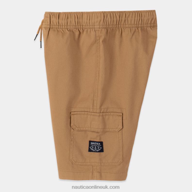 Nautica Little Boys\' Pull-On Cargo Short (4-7) L6J4L1149 Tavern