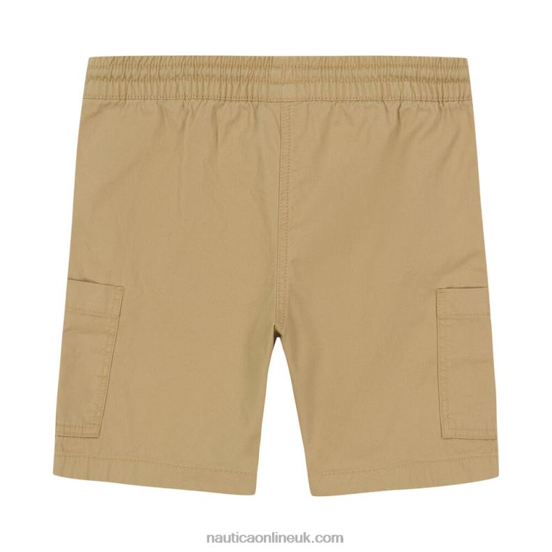 Nautica Little Boys\' Pull-On Cargo Short (4-7) L6J4L1210 Sandcove