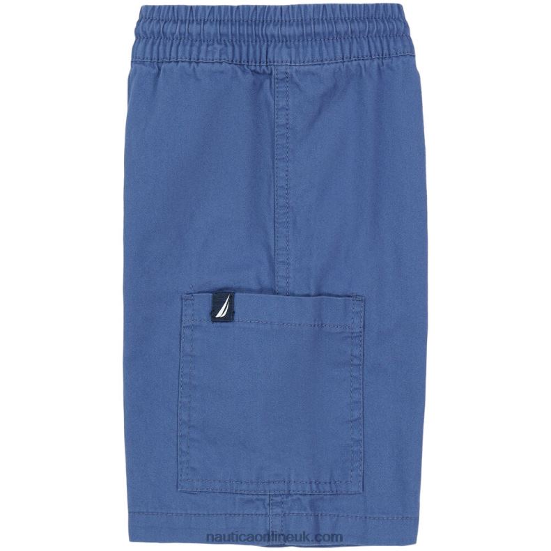 Nautica Toddler Boys\' Pull-On Cargo Short (2T-4T) L6J4L1241 Blue Mirage