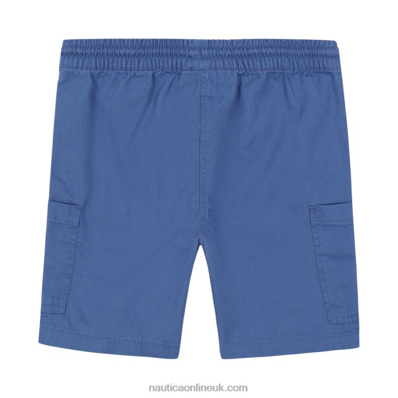 Nautica Toddler Boys\' Pull-On Cargo Short (2T-4T) L6J4L1241 Blue Mirage
