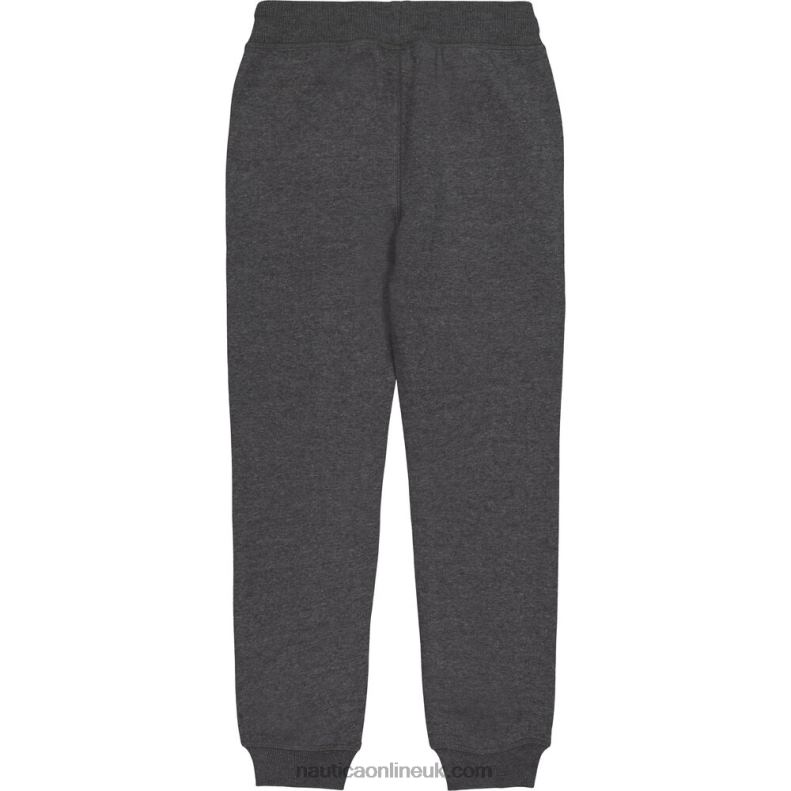 Nautica Little Boys\' Fleece Jogger (4-7) L6J4L1113 Grey Heather