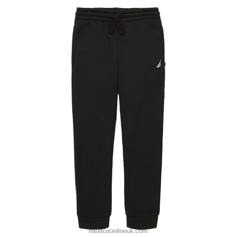 Nautica Little Boys' J-Class Jogger (4-7) L6J4L1106 Black