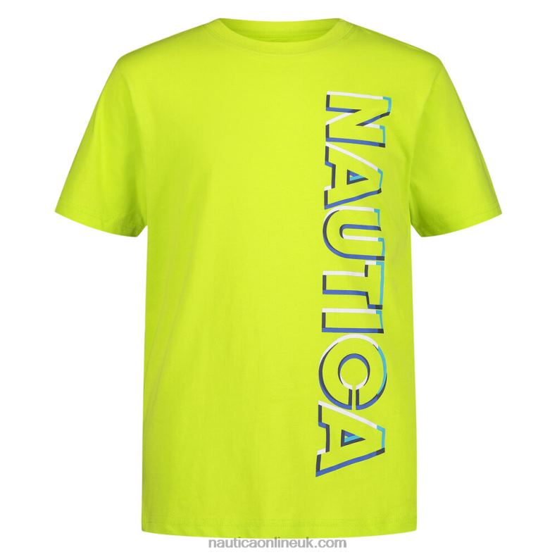 Nautica Boys' Color Breeze Graphic T-Shirt (8-20) L6J4L1243 Tillman Bay