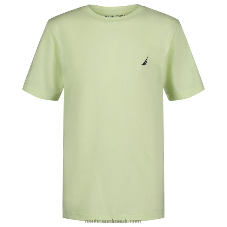 Nautica Little Boys' Crewneck T-Shirt (4-7) L6J4L1201 Pineforest