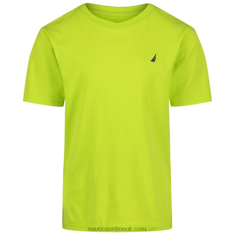 Nautica Little Boys' V-Neck T-Shirt (4-7) L6J4L1205 Tillman Bay