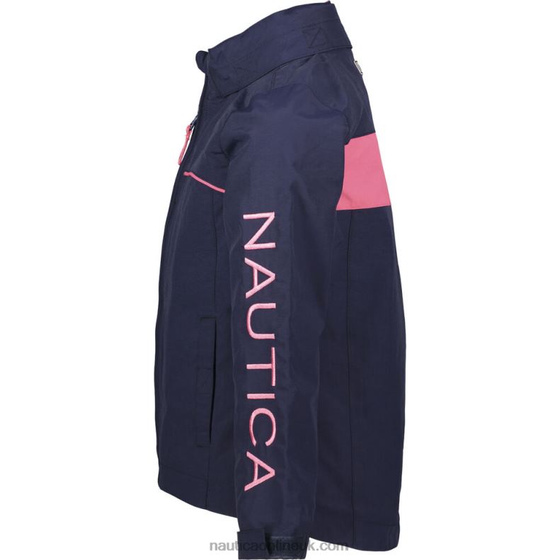 Nautica Toddler Girls\' J-Class Jacket (2T-4T) L6J4L1318 Navy