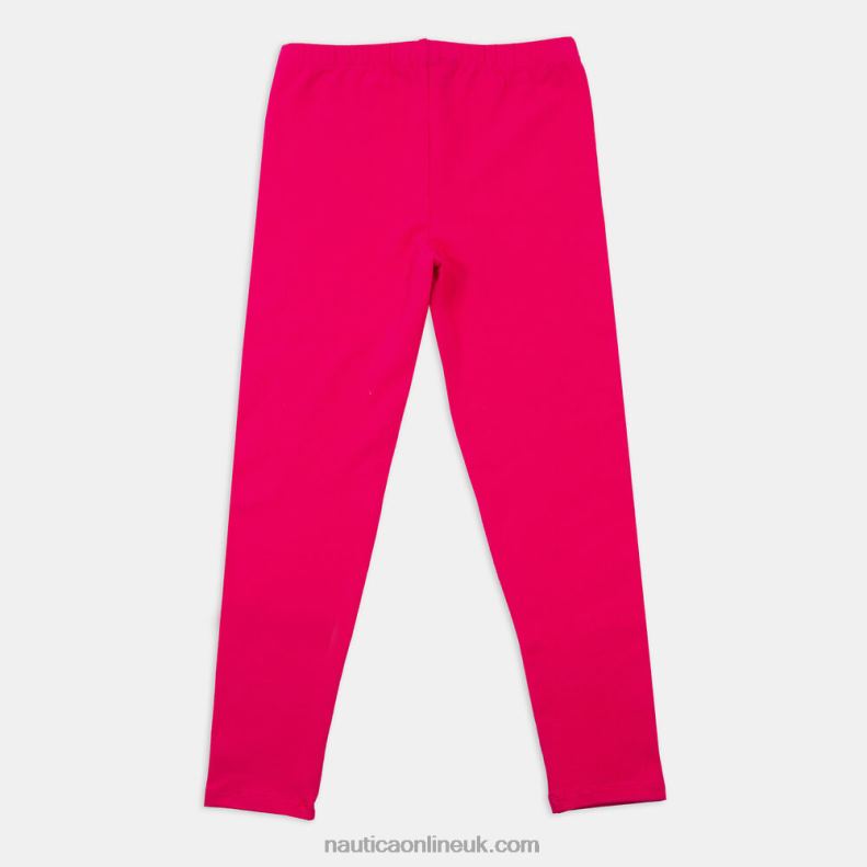Nautica Girls' Anchor Print Legging (7-16) L6J4L1320 Mauve Glow