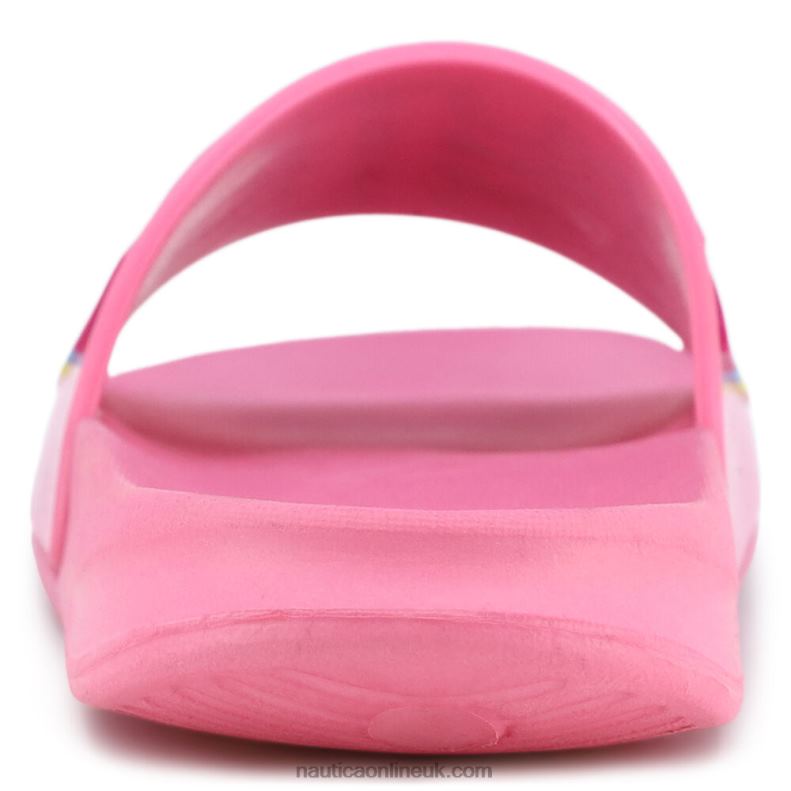 Nautica Girls\' Water-Resistant Slip-On Sandal L6J4L1466 Reckoning Red