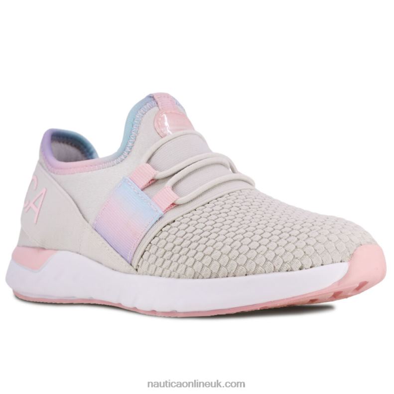 Nautica Girls' Slip-On Sneaker L6J4L1336 Pale Blue