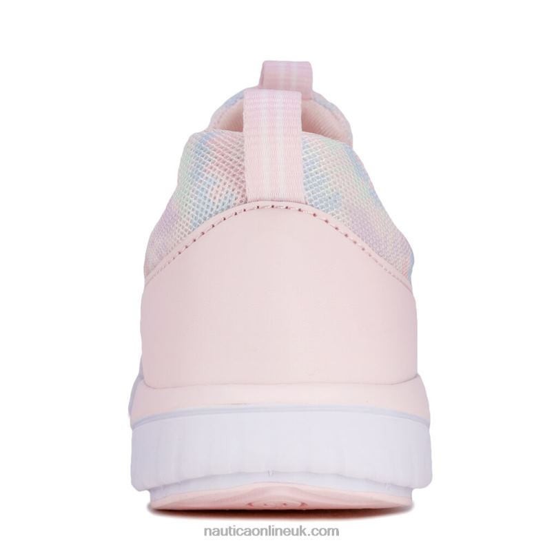 Nautica Girls\' Slip-On Sneaker L6J4L1340 Rust Blue Wash Outlet