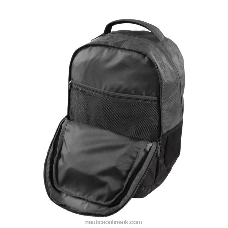 Nautica Logo Backpack L6J4L283 Moorings Grey Heather Men