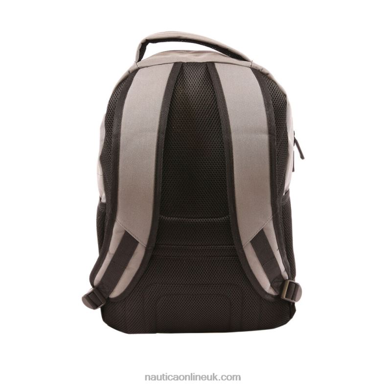 Nautica Logo Backpack L6J4L283 Moorings Grey Heather Men
