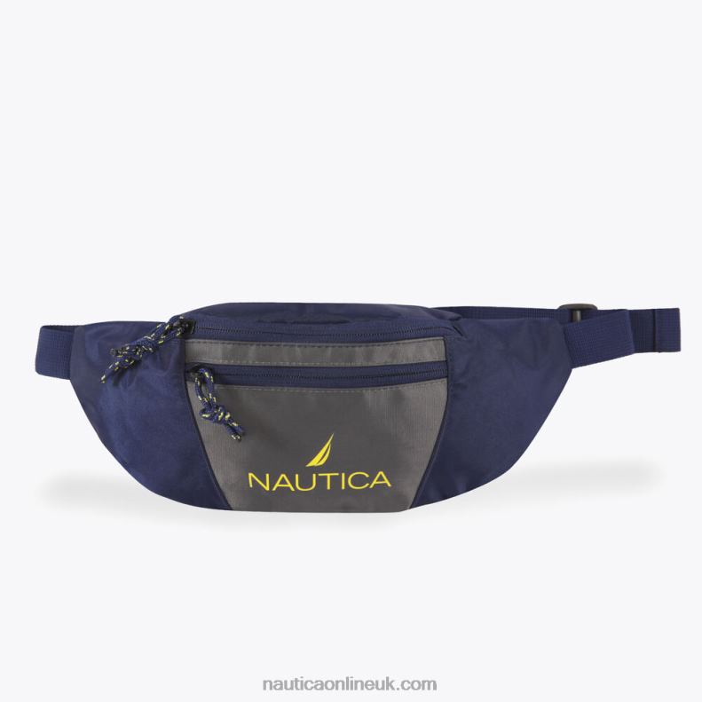 Nautica Logo Fanny Pack L6J4L274 Workshirt Blue Men
