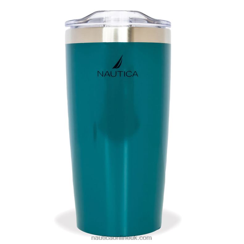 Nautica Logo Double-Walled Stainless Steel Tumbler L6J4L919 Multi Men
