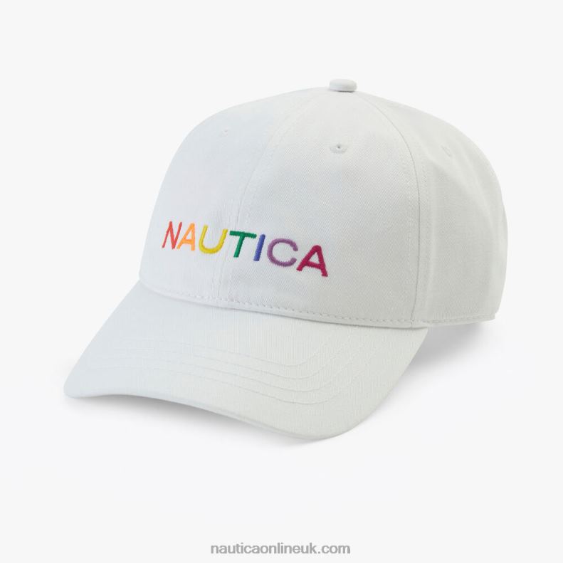 Nautica Pride Cap L6J4L149 Bright White Men