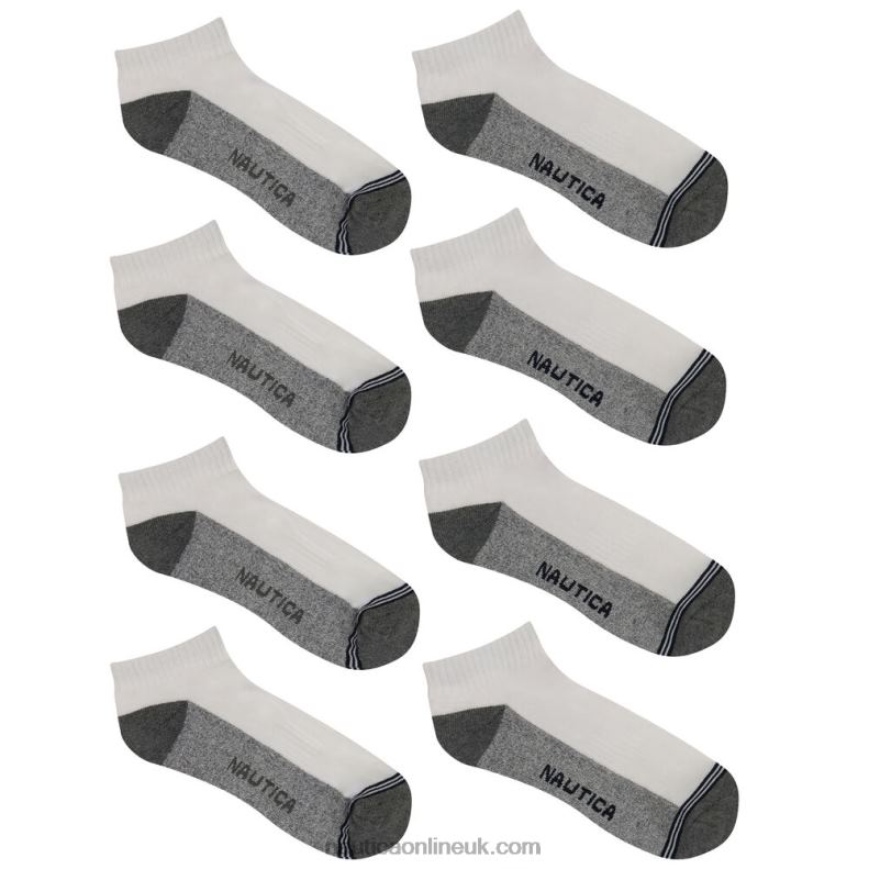 Nautica Athletic Core Quarter Socks 8-Pack L6J4L179 Multi Men