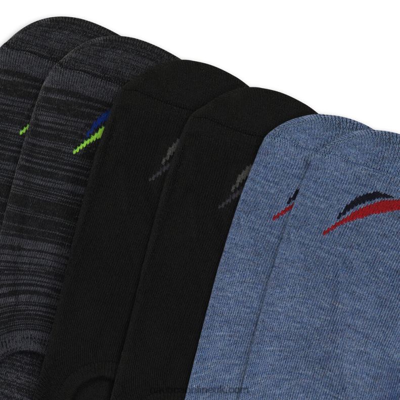Nautica Stretch Liner Socks 6-Pack L6J4L85 Multi Men