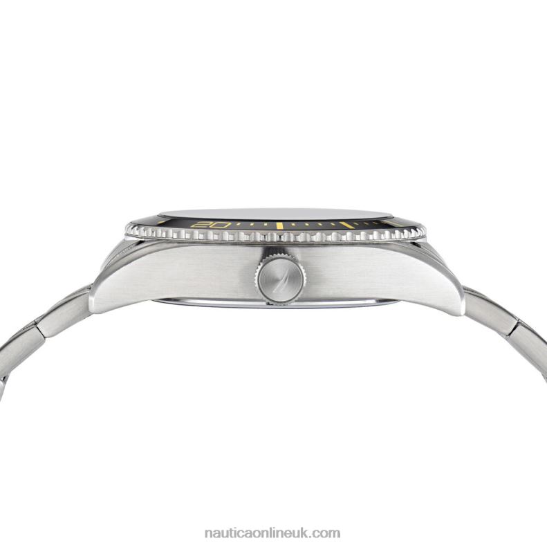 Nautica Stainless Steel 3-Hand Watch L6J4L352 Multi Men