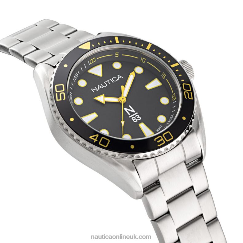 Nautica Stainless Steel 3-Hand Watch L6J4L352 Multi Men