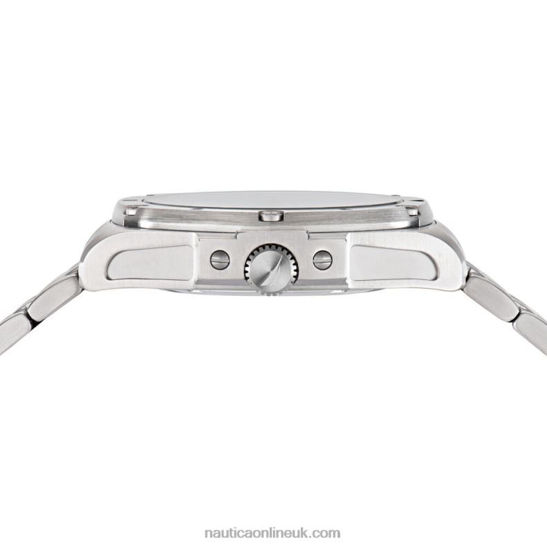 Nautica Stainless Steel 3-Hand Watch L6J4L354 Multi Men