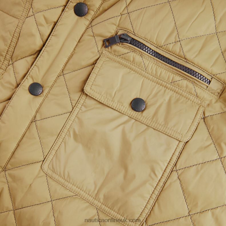 Nautica Big & Tall Sustainably Crafted Tempasphere Quilted Shirt Jacket L6J4L561 Bimini Green Men