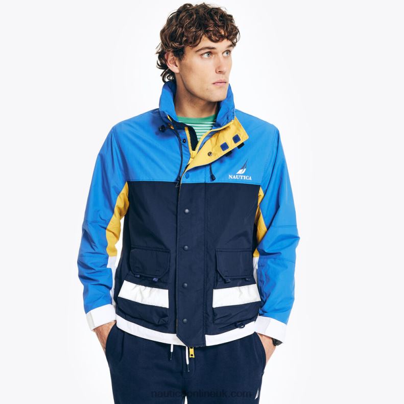 Nautica Sailing Jacket L6J4L488 Bolt Blue Men