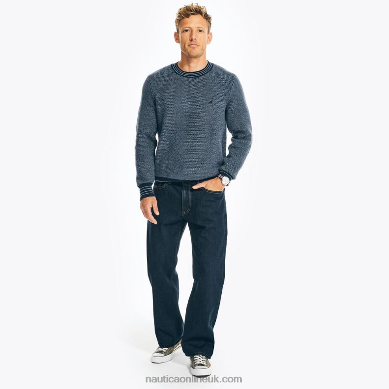 Nautica Authentic Loose Denim L6J4L703 Black Water Men