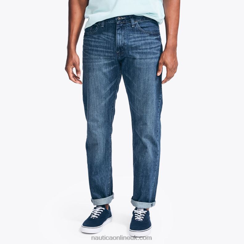 Nautica Relaxed Fit Denim L6J4L35 Pure Deep Sea Wash Men