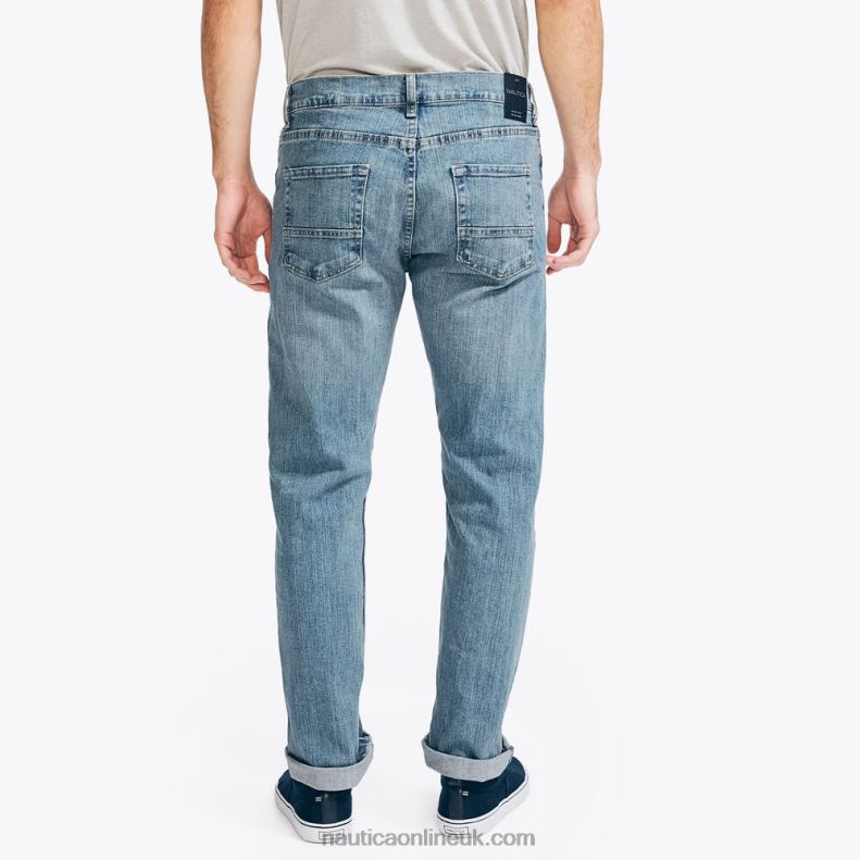 Nautica Straight Fit Denim L6J4L25 Light Tide Water Wash Men