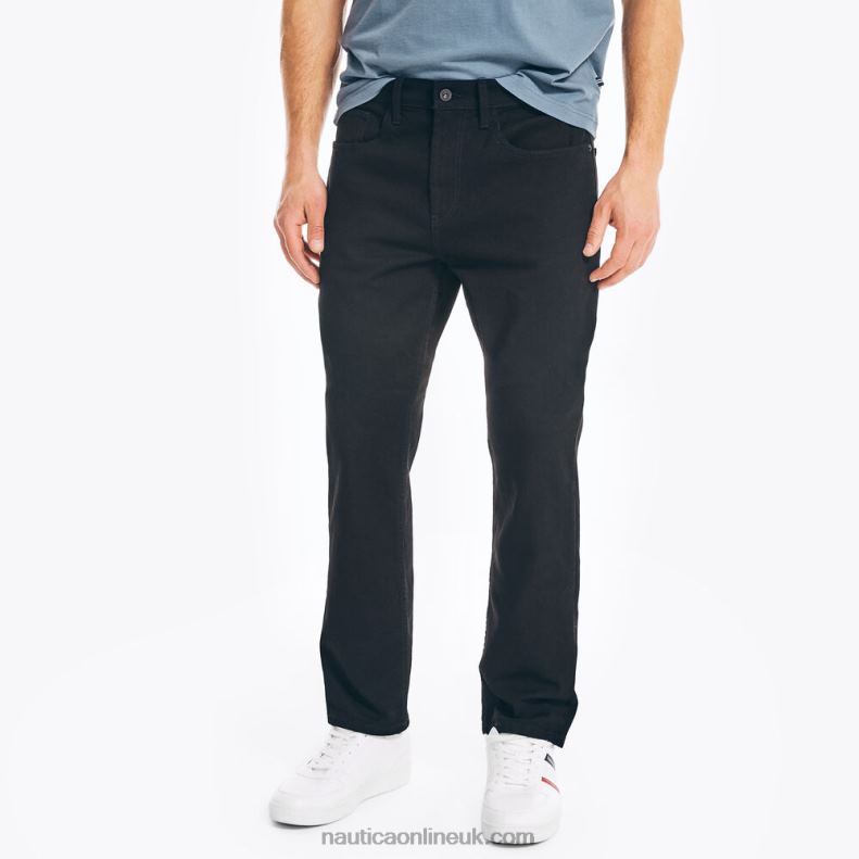 Nautica Straight Fit Denim L6J4L29 Black Ink Wash Men