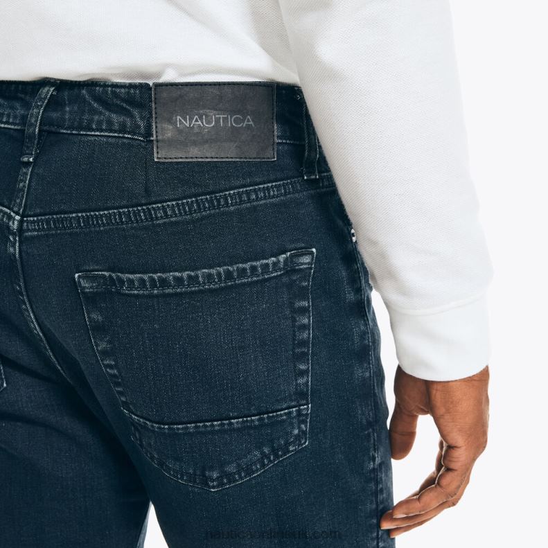 Nautica Vintage Straight Stretch Denim L6J4L39 New Black Men