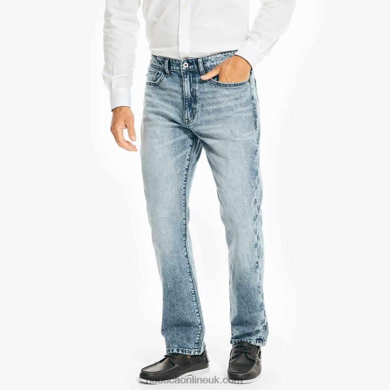 Nautica Vintage Straight Stretch Denim L6J4L718 Riviera Blue Men