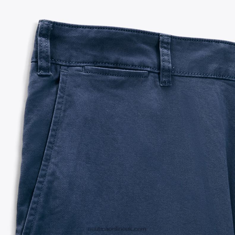 Nautica Big & Tall Classic Fit Deck Pant L6J4L601 Distressed Blue Wash Men