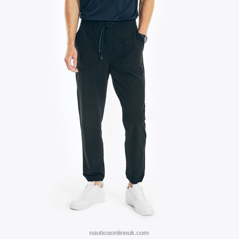 Nautica Big & Tall Navtech Sustainably Crafted Performance Pant L6J4L531 True Black Men