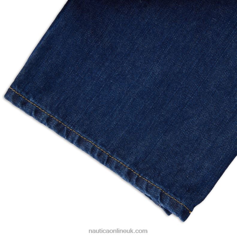 Nautica Big & Tall Straight Fit Denim L6J4L656 Sinker Blue Denim Wash Men