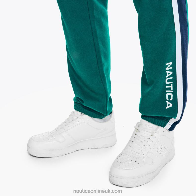 Nautica Big & Tall Sustainably Crafted Colorblock Pant L6J4L608 Cosmic Fern Men