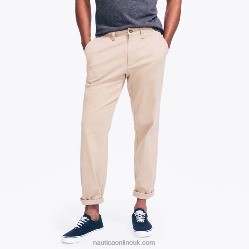 Nautica Classic Fit Twill Pant L6J4L33 True Khaki Men