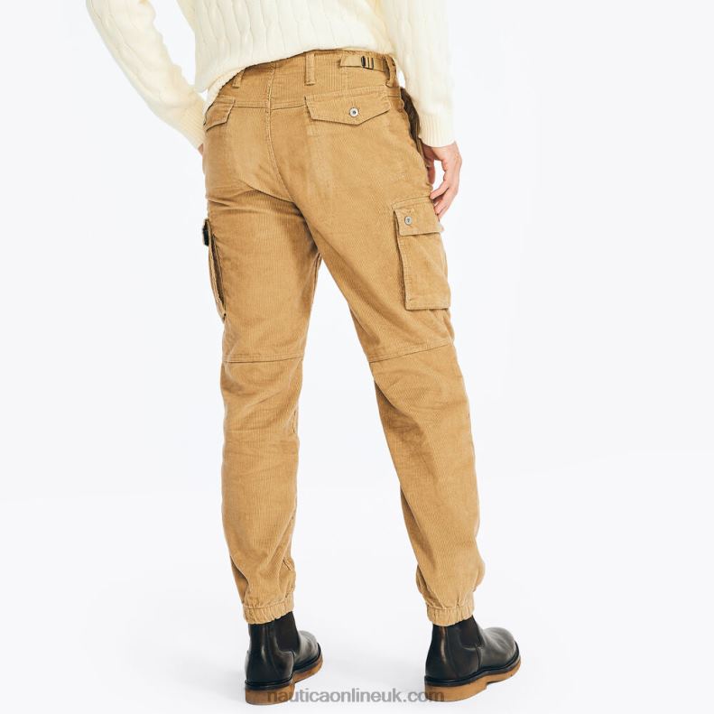 Nautica Corduroy Cargo Jogger L6J4L637 Tuscany Tan Men