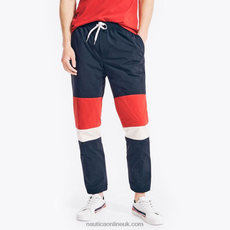 Nautica Reissue Colorblock Track Pant L6J4L276 Navy Men