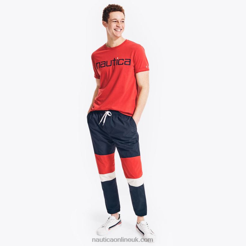 Nautica Reissue Colorblock Track Pant L6J4L276 Navy Men