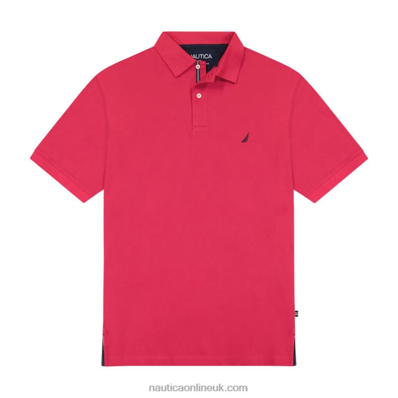 Nautica Big & Tall Classic Fit Stretch Pique Polo L6J4L683 Assorted B Men