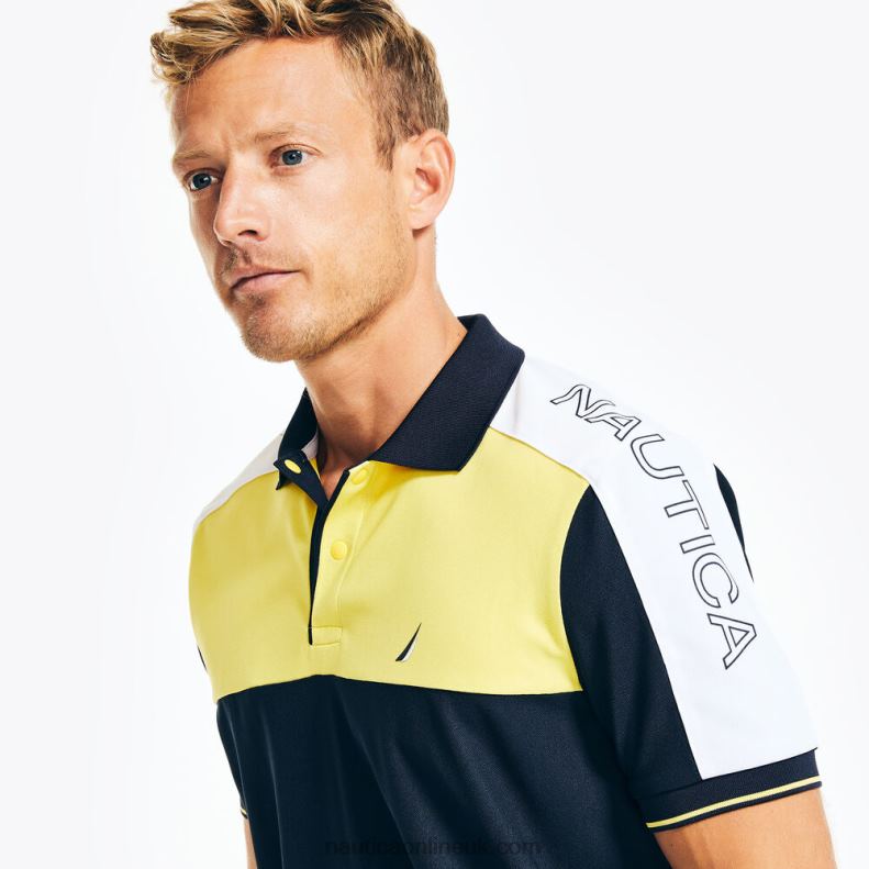 Nautica Navtech Sustainably Crafted Classic Fit Polo L6J4L373 Navy Men