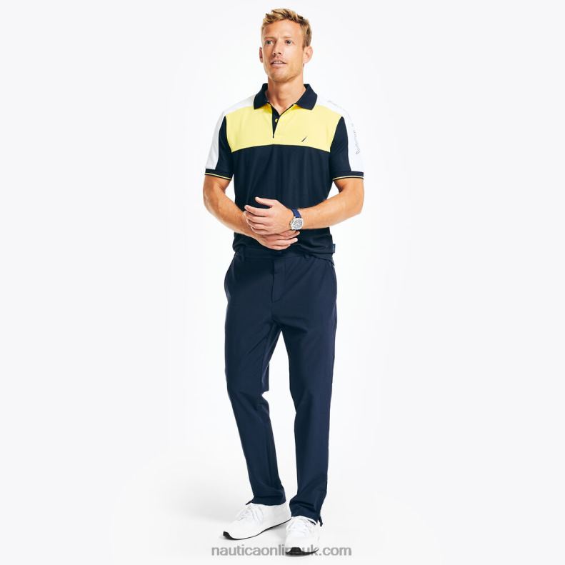 Nautica Navtech Sustainably Crafted Classic Fit Polo L6J4L373 Navy Men